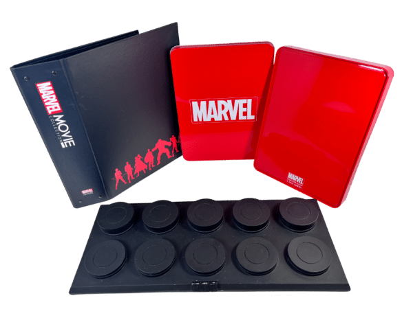 Eaglemoss Marvel Movie Collection *FOLDER + HARD CASE + DISPLAY STAND*