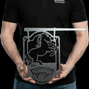 Weta Lord of the Rings - The Prancing Pony Inn (Metal Sign)