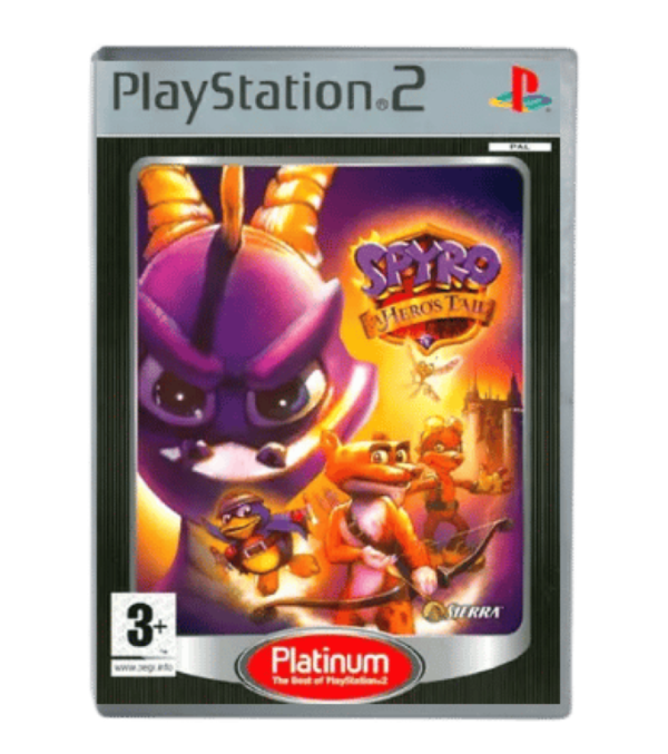 SPYRO A Hero's Tail PS2 PLATINUM GAME