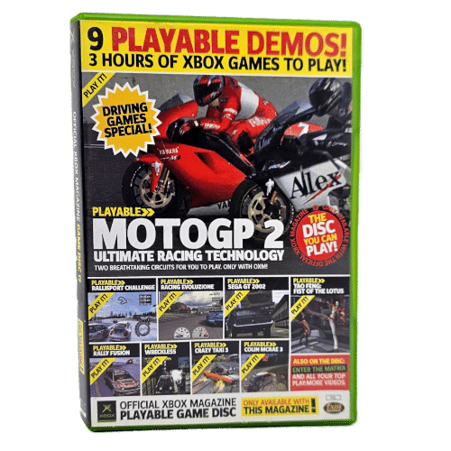 Xbox Playable Demo Disc (Driving Games Edition)