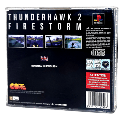 FIRESTORM THUNDERHAWK 2 (PS1) *MINT COMPLETE* - Image 2