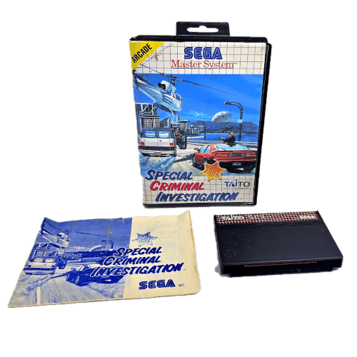 TAITO S.C.I. (Taito SCI) Sega Master System *COMPLETE*