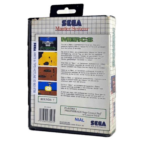 MERCS (Sega Master System) - Image 2