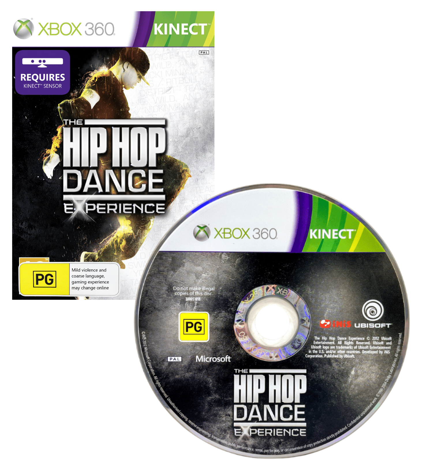 DANCE! The Hip Hop DANCE Experience (Xbox 360 Kinect)