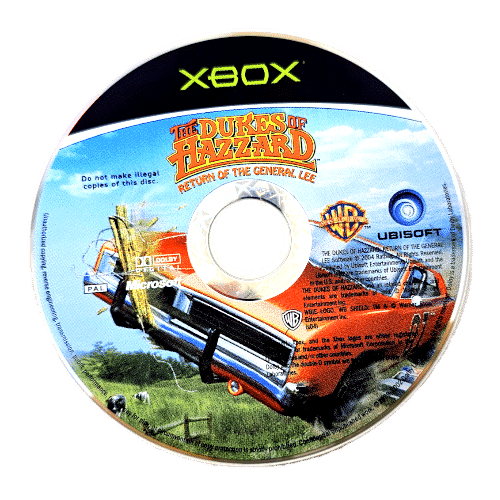 The Dukes of Hazzard: Return of the General Lee - Xbox Game