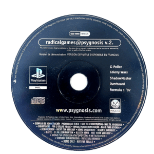 PS1 Game: Radical Games @ Psygnosis V2