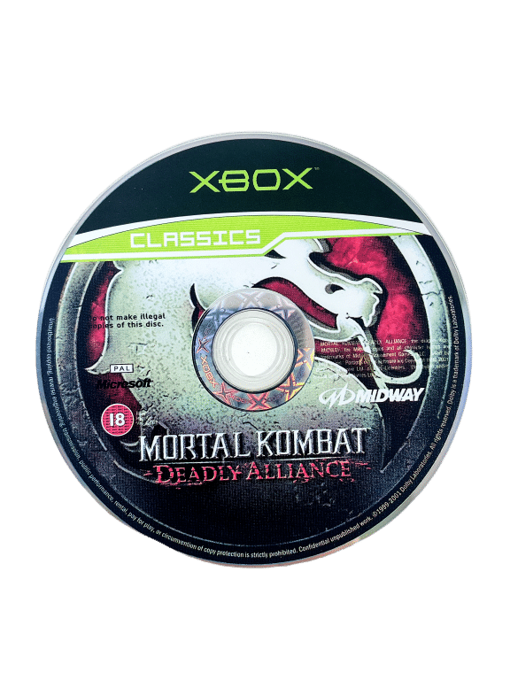 Xbox Game (Original Xbox): Mortal Kombat Deadly Alliance