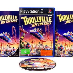 THRILLVILLE Off the Rails! (PS2) *EXCELLENT & COMPLETE*