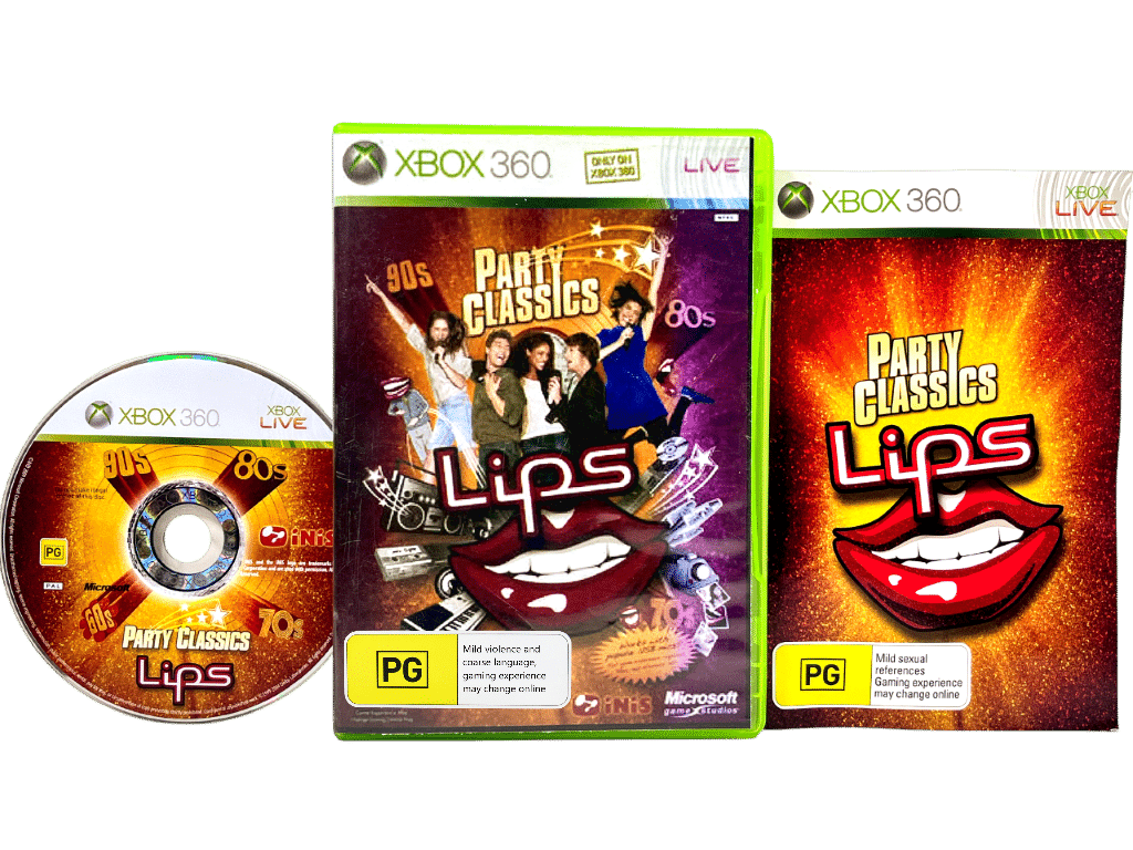 LIPS PARTY CLASSICS Xbox 360 game