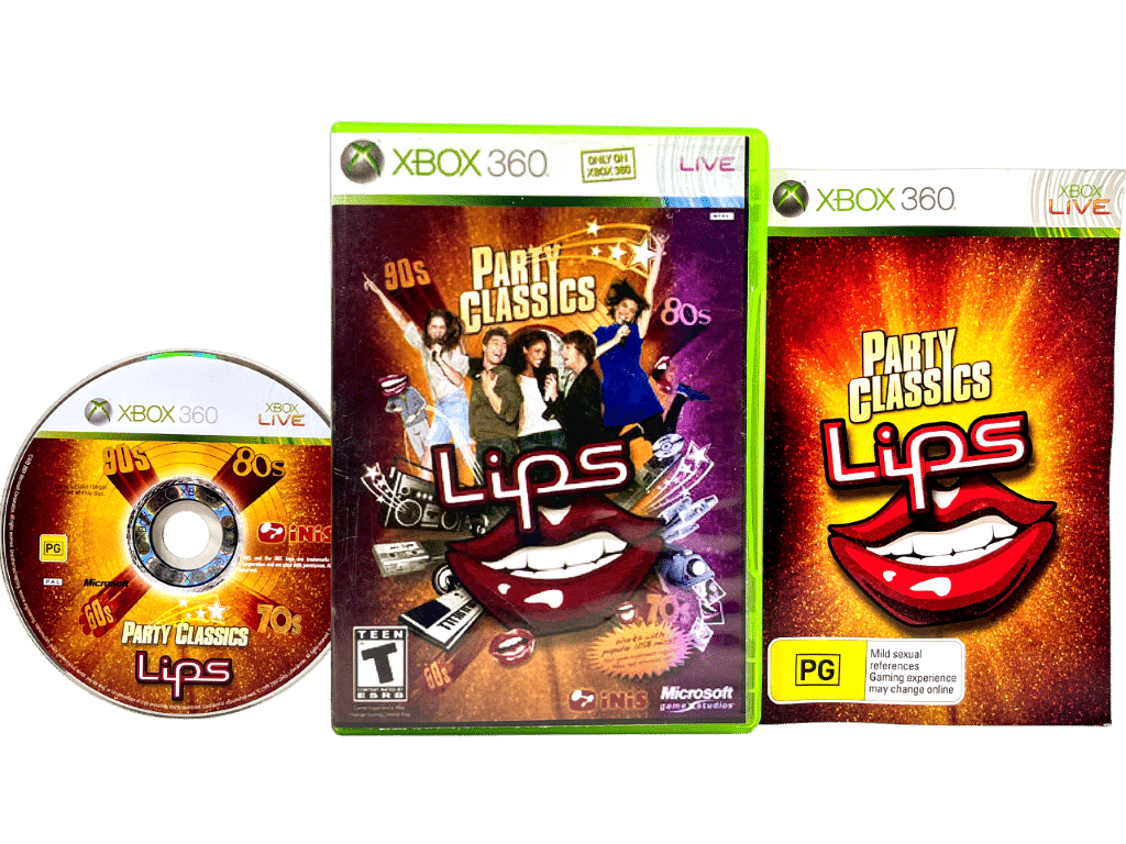 LIPS PARTY CLASSICS Xbox 360 game