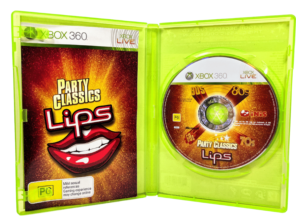 LIPS PARTY CLASSICS Xbox 360 game