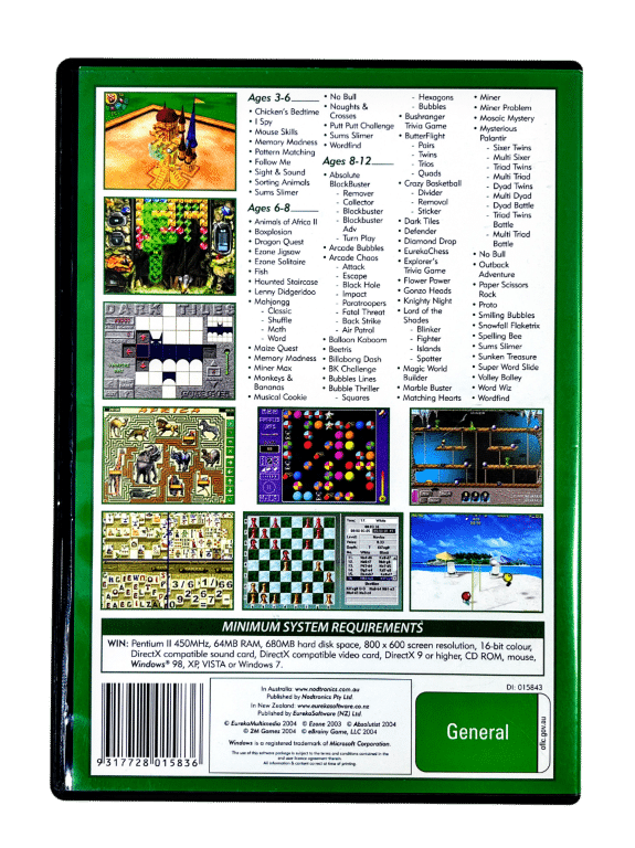 101 Kids' Brainy Games (PC) *MINT COMPLETE* - Image 2