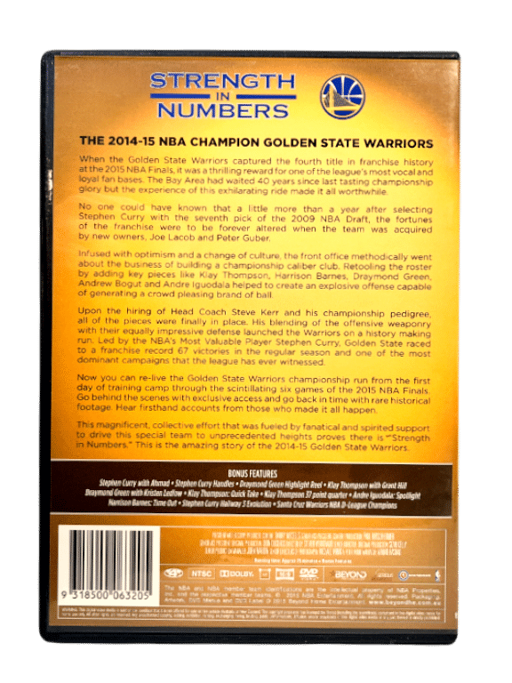 NBA Championship: Highlights Golden State Warriors NBA Champions 2014-15 (DVD)