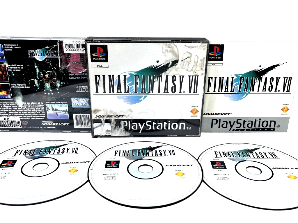 FINAL FANTASY VII (PS1) Original Print