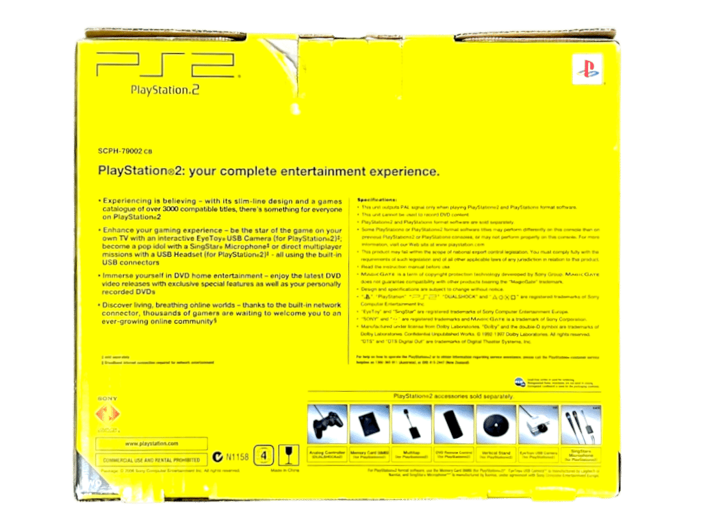 PS2 Slim Console + Sony Controller *BOXED* - Image 4