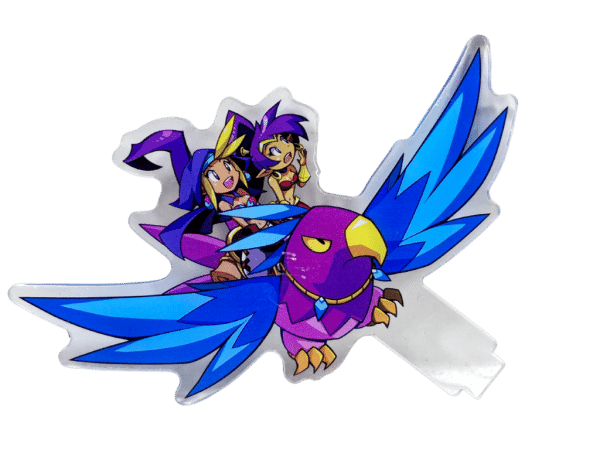 Shantae 1/2 Half-Genie Hero Sky & Wrench Bird Acrylic Figure Standee Limited Run