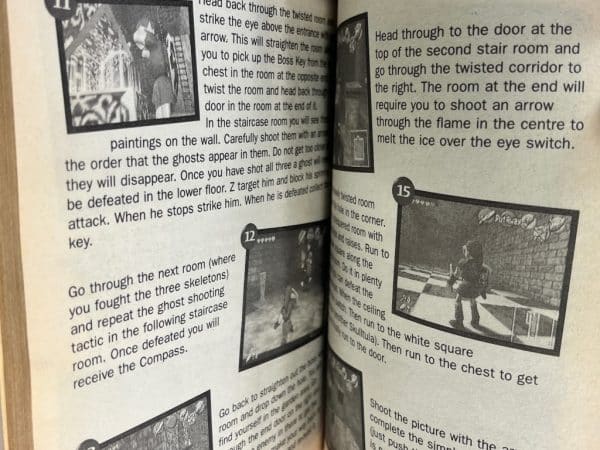 The Legend of Zelda Ocarina of Time OFFICIAL BLAGGER'S GUIDE BOOK - Image 12