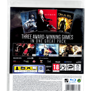 Ultimate Stealth Triple Pack (3 GAME BUNDLE) PS3