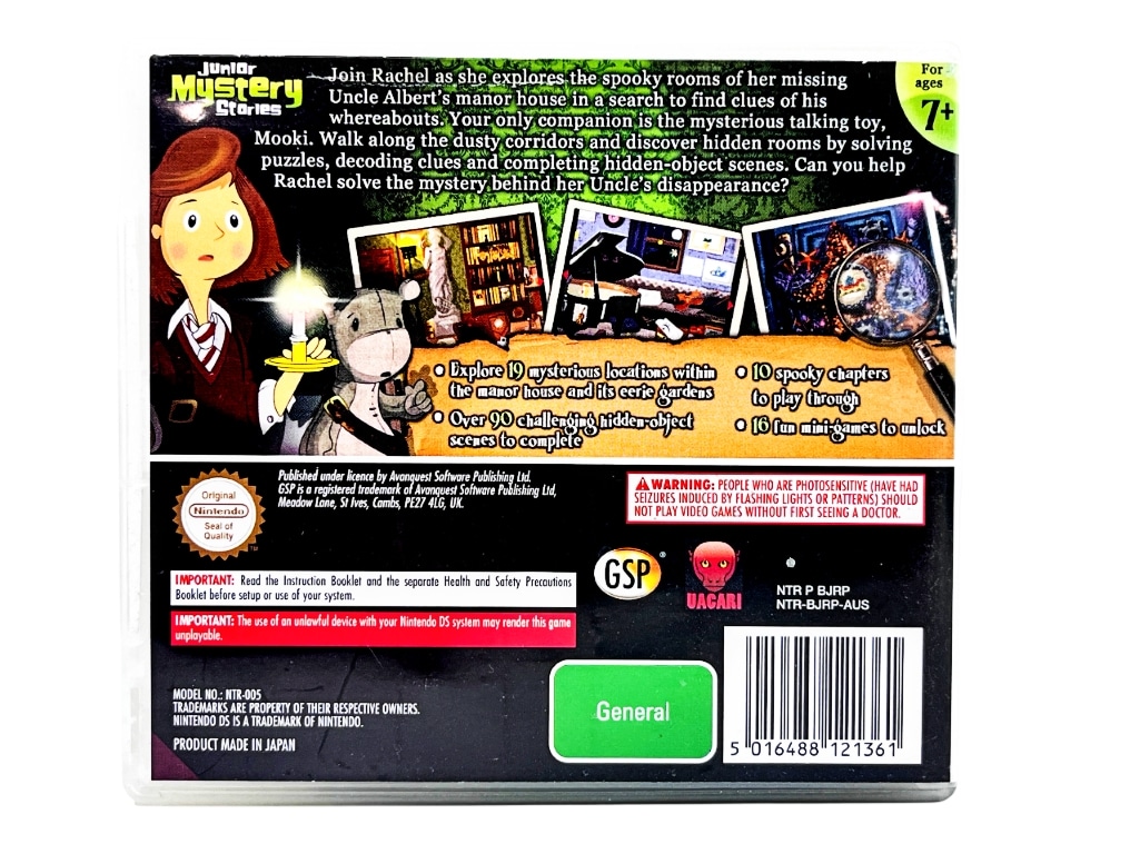 Junior Mystery Stories for NINTENDO DS