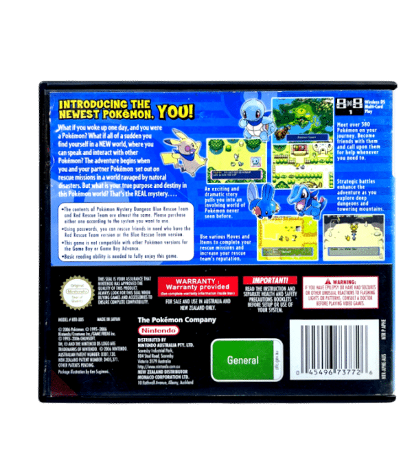 Pokemon Mystery Dungeon: Blue Rescue Team (DS)