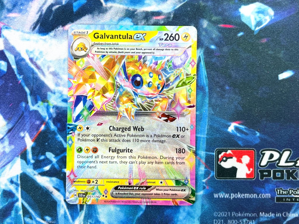 POKEMON TCG - Galvantula ex - 051/142 - SV07: Stellar Crown