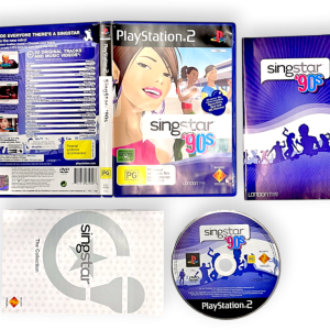 SingStar 90s (SingStar 1990s!) PS2 *COMPLETE*