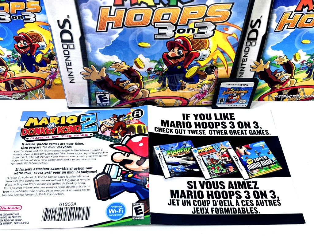 Mario Hoops 3 On 3 for NINTENDO DS