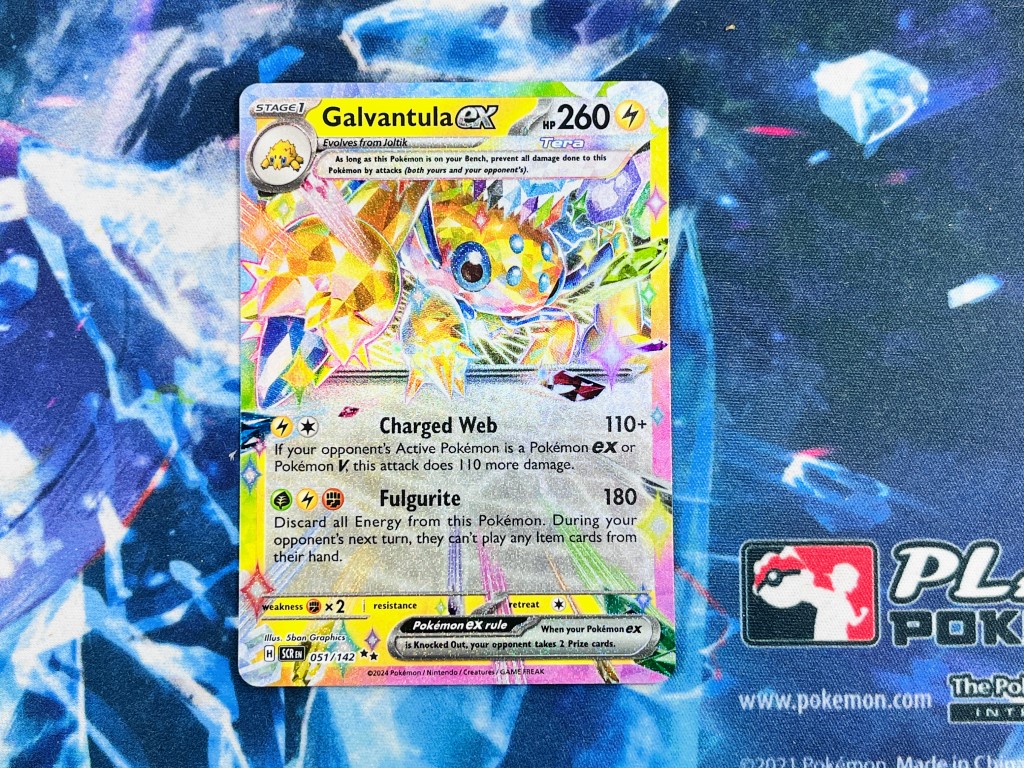 POKEMON TCG - Galvantula ex - 051/142 - SV07: Stellar Crown