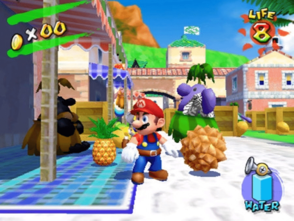 Super Mario Sunshine (GameCube) *NO MANUAL* - Image 5