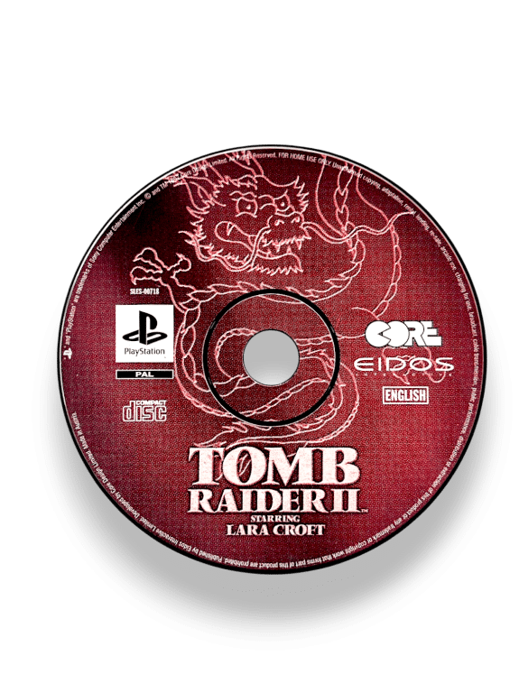 Tomb Raider 2 Starring Lara Croft (PS1) *DISC SCRATCHED*