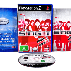 SingStar - Disney Sing It: High School Musical 3 (PS2) *EXCELLENT & COMPLETE*