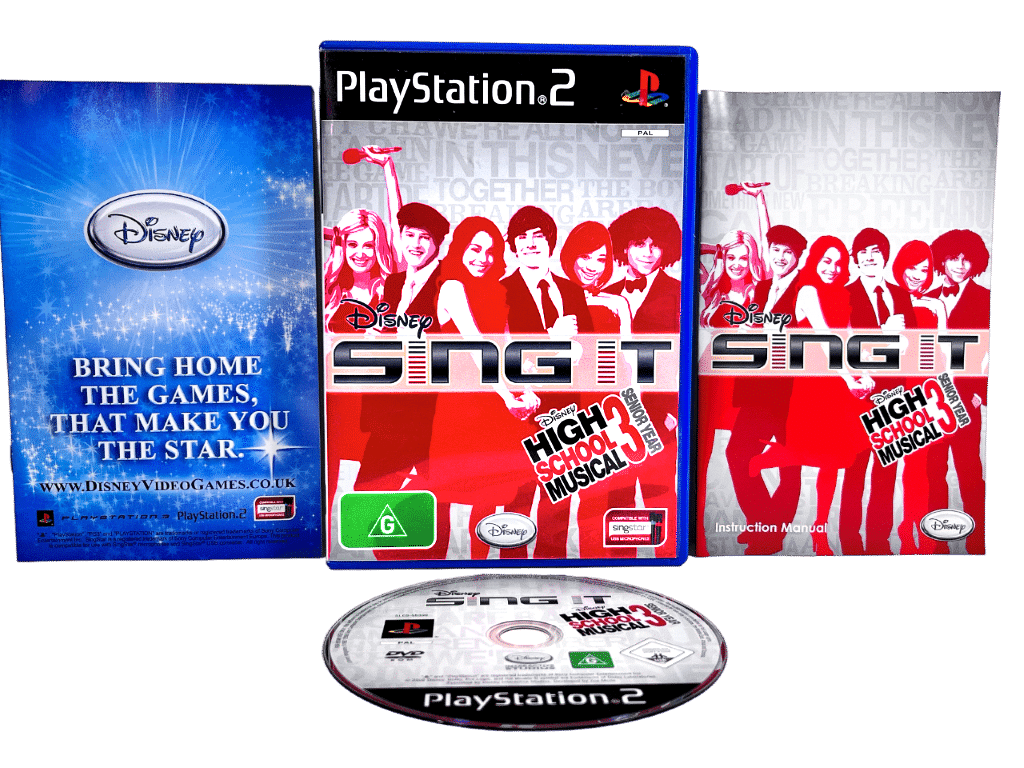 SINGSTAR Disney Sing It PS2 (Game + Microphones) - Image 3