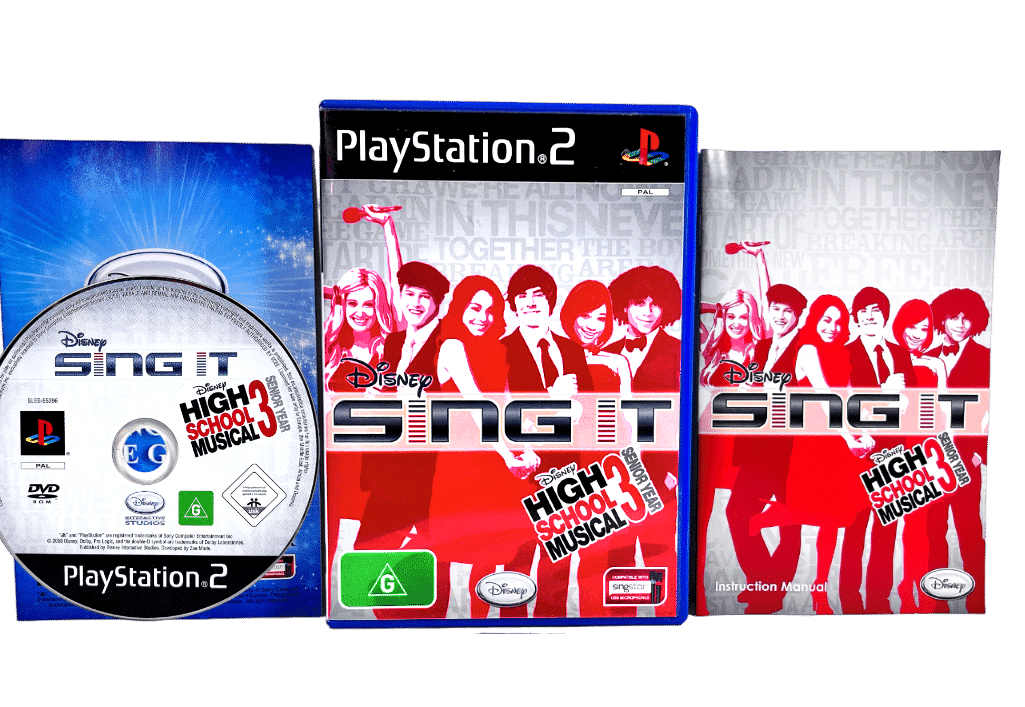SingStar - Disney Sing It: High School Musical 3 (PS2)