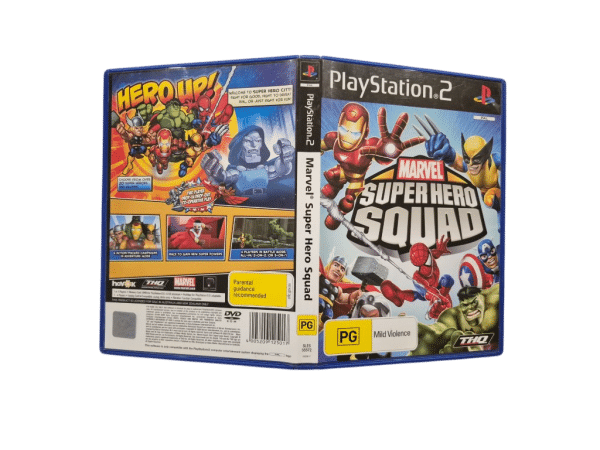 MARVEL Super Hero Squad (PS2) CASE ONLY, NO DISC