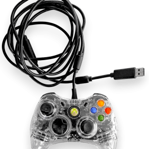 Xbox 360 Wired Controller - Transparent Green *AFTERGLOW*
