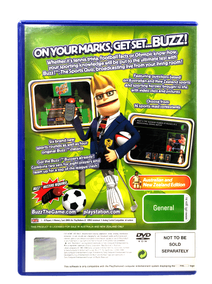 BUZZ the Sports Quiz (PS2)