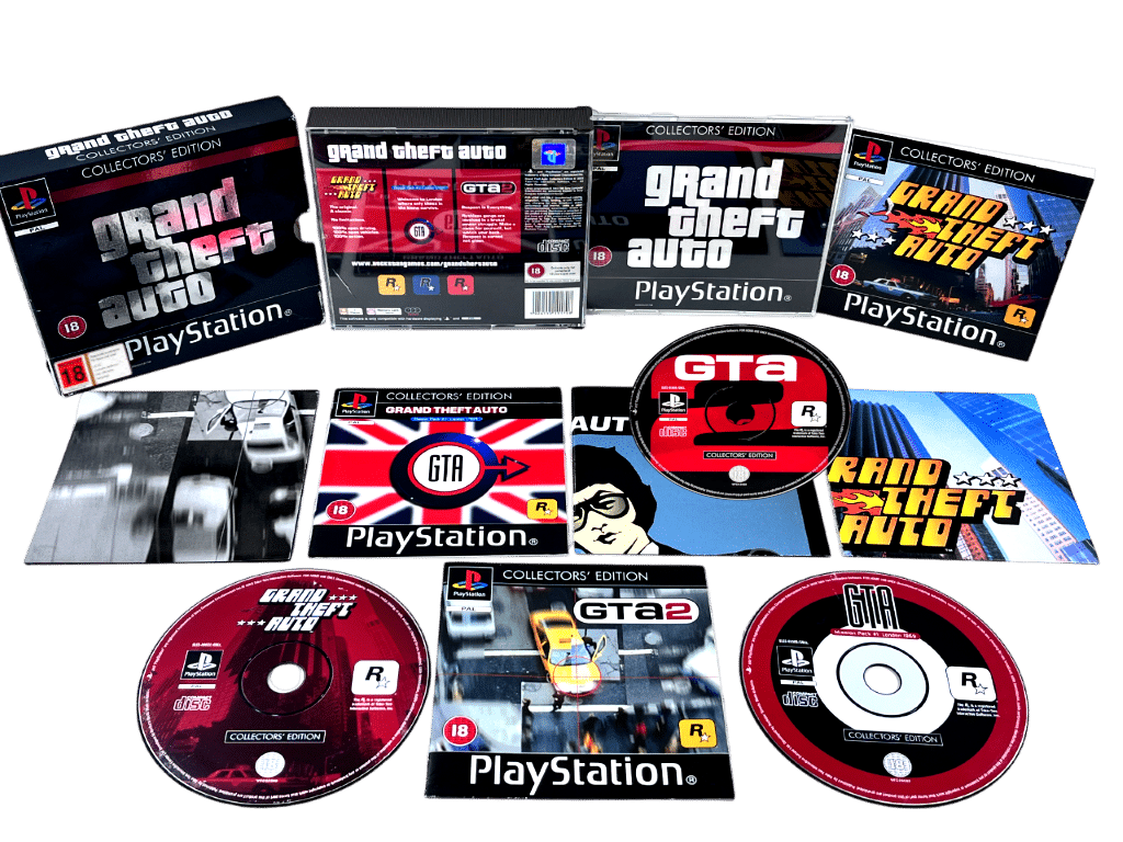Grand Theft Auto COLLECTOR'S EDITION (PS1) *MINT COMPLETE*
