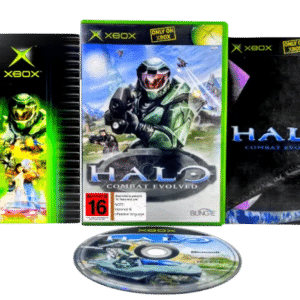 HALO Combat Evolved (XBox ORIGINAL PRINT) EXCELLENT & COMPLETE