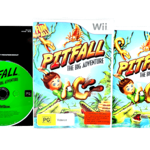 PITFALL: The Big Adventure (Wii - PAL) *MINT COMPLETE*