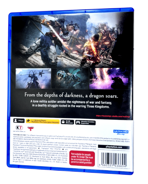 Wo Long: Fallen Dynasty (PS5)