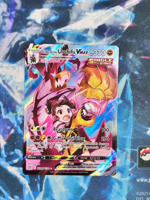 POKEMON TCG - Single Strike Urshifu VMAX - SWSH09: Brilliant Stars Trainer Gallery