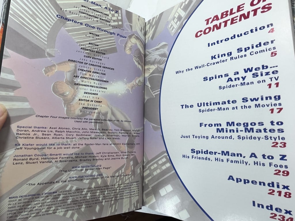 Marvel Encyclopedia: Spider-Man 2003 (large hardcover) - Image 3