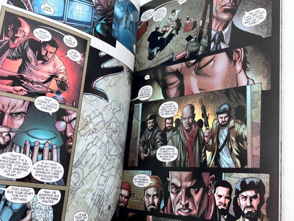 Marvel IRON MAN The Movie Graphic Novel Graphic Comic - Image 5