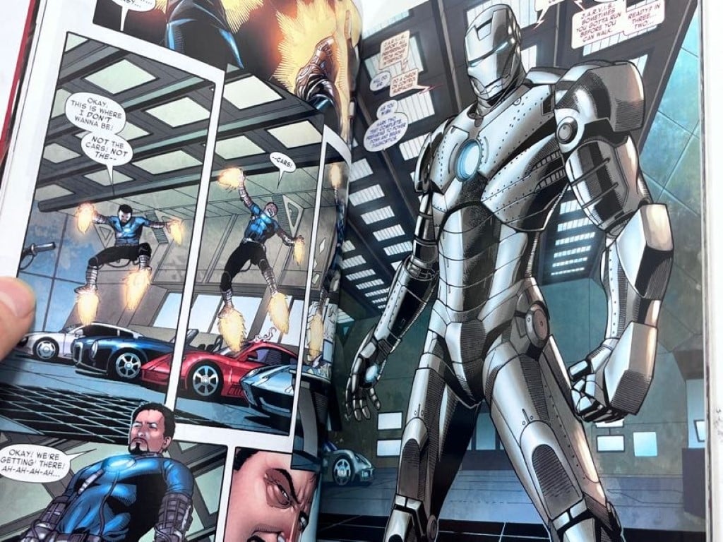 Marvel IRON MAN The Movie Graphic Novel Graphic Comic - Image 6