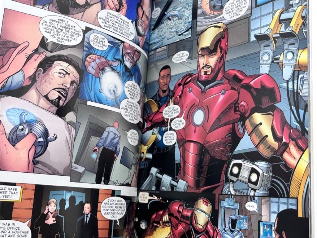Marvel IRON MAN The Movie Graphic Novel Graphic Comic - Image 7