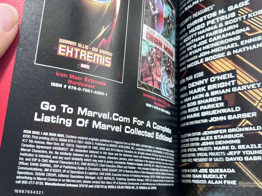 Marvel IRON MAN The Movie Graphic Novel Graphic Comic - Image 13