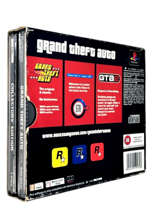 Grand Theft Auto COLLECTOR'S EDITION (PS1) *MINT COMPLETE* - Image 9