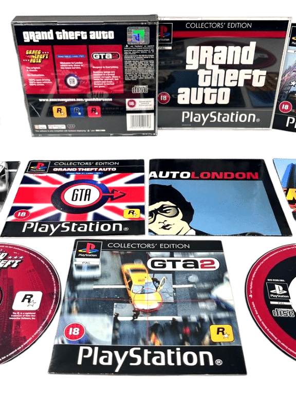 Grand Theft Auto COLLECTOR'S EDITION (PS1) *MINT COMPLETE* - Image 5