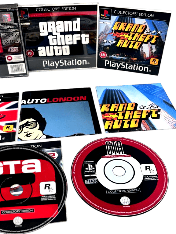 Grand Theft Auto COLLECTOR'S EDITION (PS1) *MINT COMPLETE* - Image 6