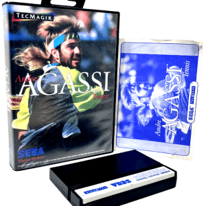 Andre Agassi Tennis (Sega Master System) *MINT COMPLETE*